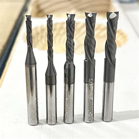 Spiral & Compression CNC Router Bits .